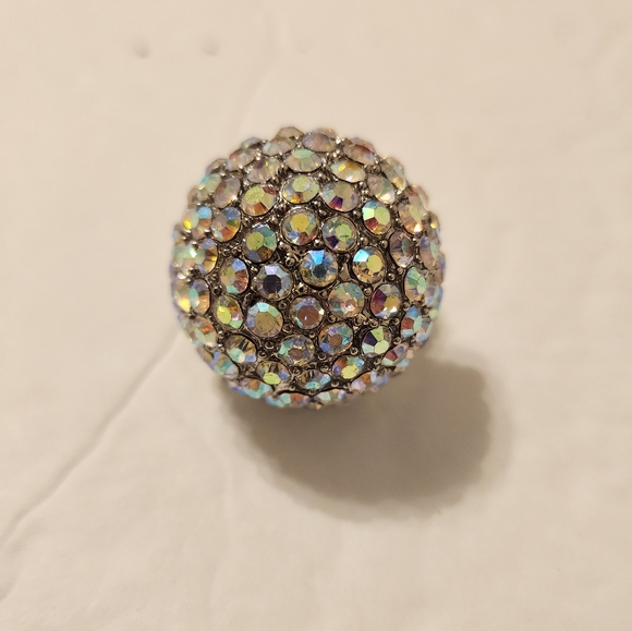 Oversized Large Opalescent Statement Ring - Picture 3 of 3